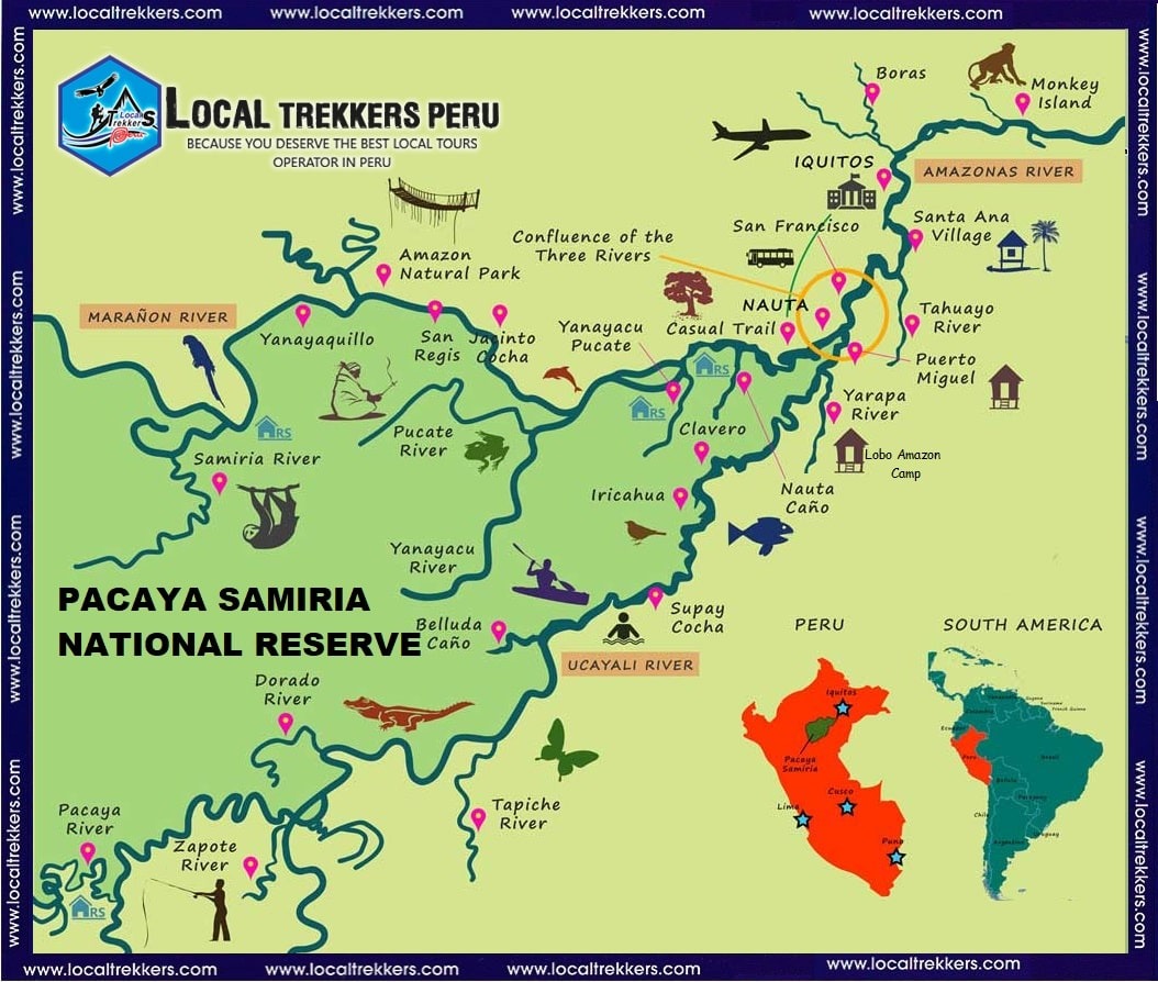 Pacaya Samiria National Reserve 6 days and 5 nights Camping - Local Trekkers Peru - Local Trekkers Peru 