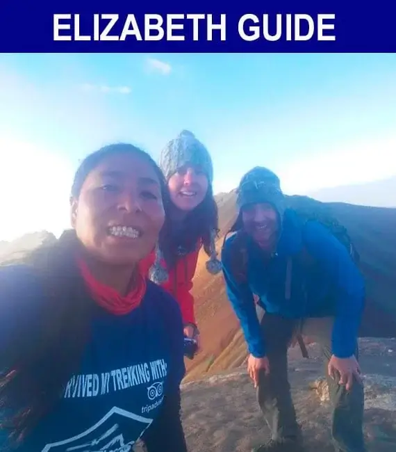 Elizabeth Guide Local Trekkers Peru