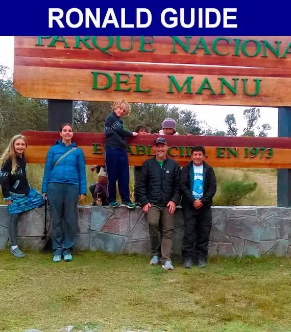 Ronald Guide Jungle Local Trekkers Peru