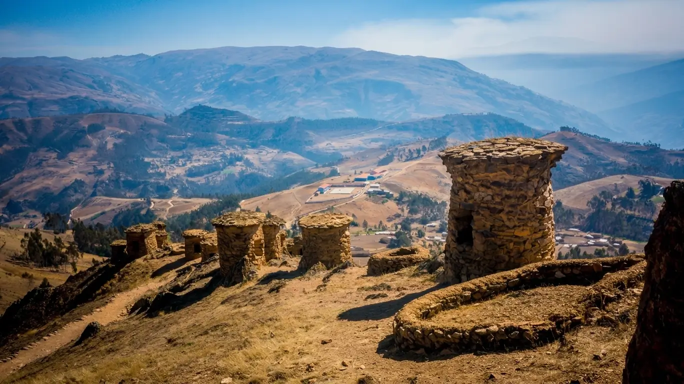 Las Chullpas de Ninamarca son antiguas torres funerarias preincaicas